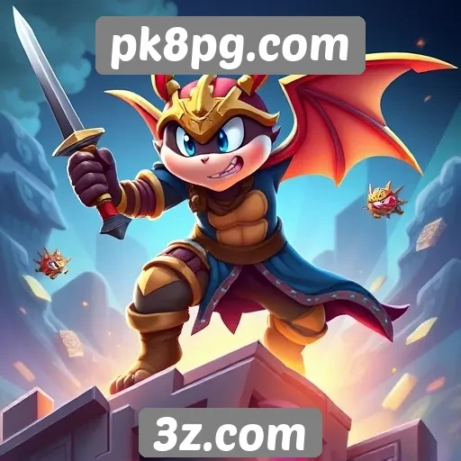 Visão geral do site de jogos pk8pg